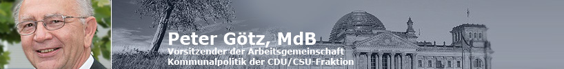 Peter G�tz, MdB
