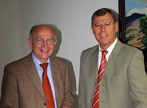 Peter G&ouml;tz und Hans Metzner