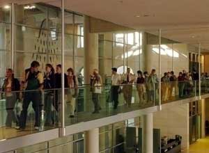 Zu Besuch im Deutschen Bundestag